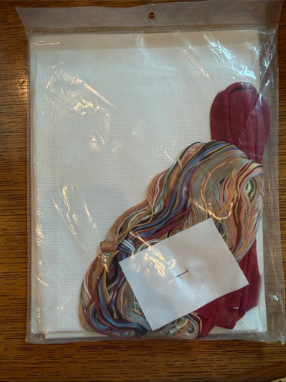NWT Janlynn White Teddy Bear Christmas Stocking Cross Stitch Kit unopened pkg